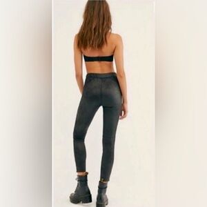 Free People Vegan Suede Leggings
